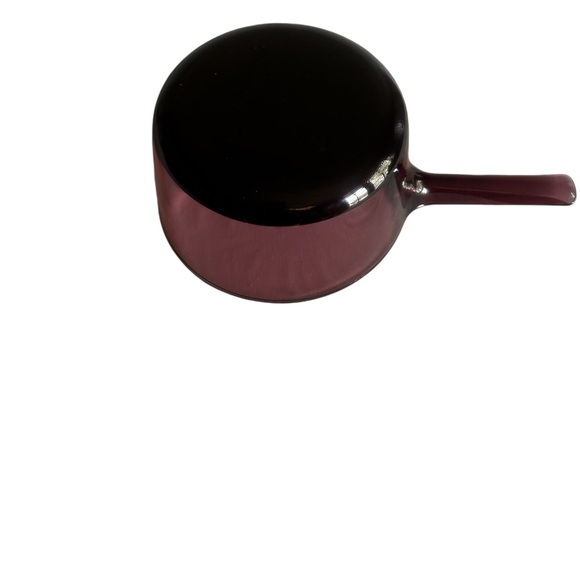 VINTAGE 1.5 QT VISION CORNING CRANBERRY PURPLE GLASS POT USA - Picture 4 of 12